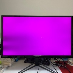 【ジャンク】フィリップス 32型 HDR600 4Kモニタ 326M6VJRMBの画像