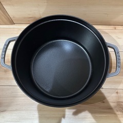 ⭐️早い者勝⭐️新品❗️ ストウブ 鍋 28cm ピコ・ココット ラウンド 人気グレーの画像