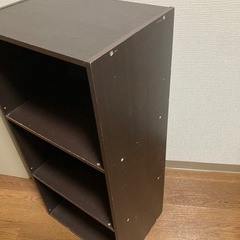 【無料】カラーボックス（美品）の画像