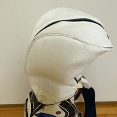 ゴルフセット XXIO ゼクシオ キャディーバッグ 9型 5分割 MARUMAN マルマン Wingetter HIGH QUALITY METAL HEAD MA-CARBON HIGH QUALITY CARBON SHAFT ドライバー 1番 ウッド 3番 MARUMAN マルマン Burdie Cup SPSS アイアン 3番 5番 7番 9番 ウェッジ PW ピッチングウエッジ SW サンドウェッジ パター TaylorMade テーラーメイド Rossa CORZA GHOST agsi+ 2の画像