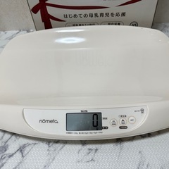 タニタ　nometo ベビースケール ホワイトの画像