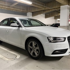 H25 アウディA4 2.0TFSI 低走行　車検R8 3月迄　...