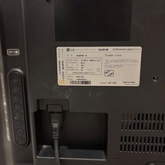 LGテレビ譲りますの画像