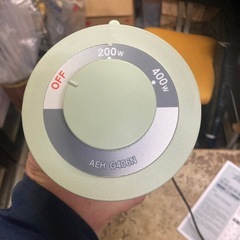 Aladdin アラジン 遠赤外線グラファイトヒーター AEH-G406N 2021年製の画像