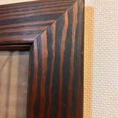 木製フレーム　フォトフレームの画像