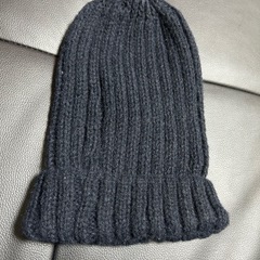 NATURE LIVING ニット帽 ブラックの画像