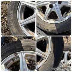 アルミホイール❗️ 4本❗️ バリ山❗️ すぐ使えます❗️の画像