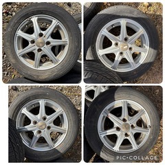 アルミホイール❗️ 4本❗️ バリ山❗️ すぐ使えます❗️の画像