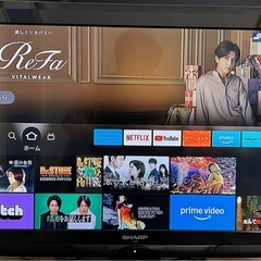 【お取引中】テレビ、DVDプレイヤー、Amazon fir TV-stick 全て込みの画像