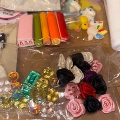 ホイップデコパーツ色々２０００円強の画像