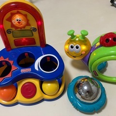 Fisher-Price 知育玩具 おもちゃ詰め合わせ 3個セット 出産準備の画像