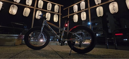 HILAND ファットバイク 20インチ 7段変速 ディスクブレーキ