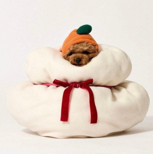 3COINS(スリーコインズ) ペット用鏡餅コス／お正月 (なつ) 永山の年中