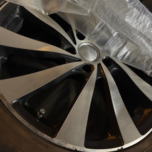 スタッドレスタイヤ18インチ中古レクサスRX使用