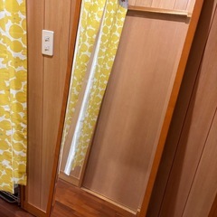 【全身ミラー／姿見】幅50×高さ160｜木枠｜お値下げ中の画像