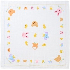 【新品】ミキハウス バスタオル ガーゼの画像