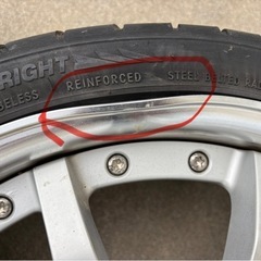 WORK. Gnosis. 215/35ZR18アルミホイルの画像