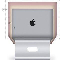 ノートパソコンスタンド スマホ スタンド ホルダー11 '' -16 '' Macbook Air Pro/富士通と互換性の画像