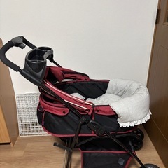 ペットカート　折りたたみの画像