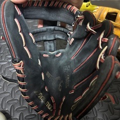 軟式グローブ左利き3個セット(左利き用２つ)の画像