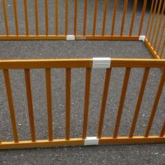 ☆ カトージ KATOJI 63920 木製ベビーサークル◆子どもの感性を刺激するプレイルームの画像