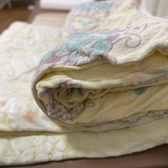 ベットセット(電気カーペット+枕+布団+3つ折りマットリース)の画像