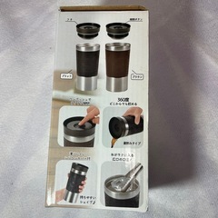 （未使用）どこからでも飲める真空ステンレスタンブラー　）の画像