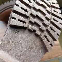 新品 22.5cm レディース ブーツ ブラウン 厚底 シューズ ショートブーツ 識別番号:【B226-Z】の画像