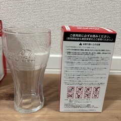 【決まりました】コカコーラオリジナルグラス3つセットの画像