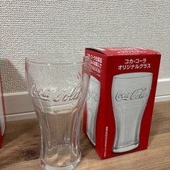 【決まりました】コカコーラオリジナルグラス3つセットの画像