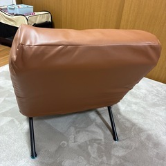 美品　レザー調1人がけソファーの画像