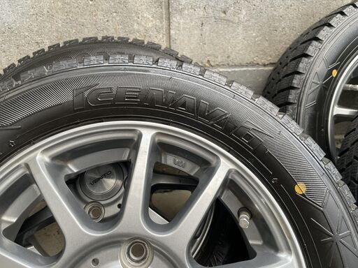軽自動車用　アルミホイール155/65R13　スタッドレスタイヤ付き　4本