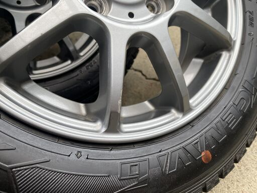 軽自動車用　アルミホイール155/65R13　スタッドレスタイヤ付き　4本