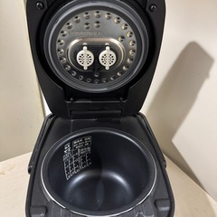 アイリスオーヤマ 圧力IHジャー炊飯器 3合 RC-PD30-Ｂ ブラック(原価: 16,000円)の画像
