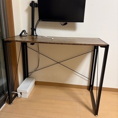 【無料・引取限定】シンプルデザインのワークデスク（0円）の画像