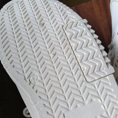 新品 26cm メンズ スニーカー ホワイト 厚底 シューズ 普段着 識別番号:【N587-S】の画像