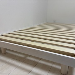 0円　スノコベッドフレーム(ニトリ)