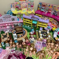 リカちゃん人形、ショップ、小物など大量セットの画像