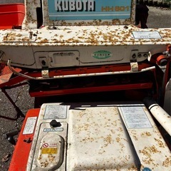 脱穀機 ハーベスター クボタの画像