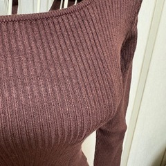 GRL ブラウンカットソーの画像