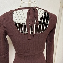 GRL ブラウンカットソーの画像