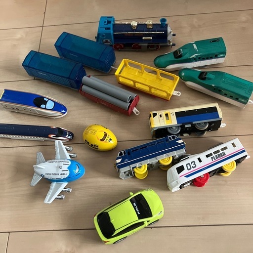 プラレール♡大量 (きいろ) 西寒河江のミニカーの中古あげます・譲り 