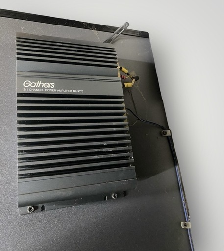 希少！Gathers 8連サブウーファー パワーアンプ セット ma142 ギャザズ