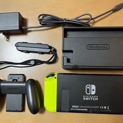 Nintendo Switch 青/黄 純正プロコントローラー同梱の画像