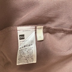 GUブラウン　シャツ　　　　の画像