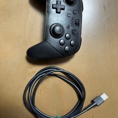 Nintendo Switch 青/黄 純正プロコントローラー同梱の画像