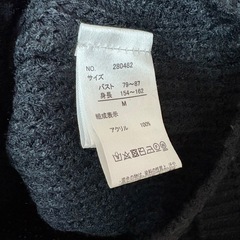 重ね着ブラックの画像