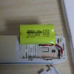 サンヨーファクシミリ　子機2台セット　SFX-P3WCLの画像