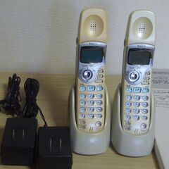 サンヨーファクシミリ　子機2台セット　SFX-P3WCLの画像