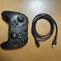 Nintendo Switch 赤 / 青 純正プロコントローラー同梱の画像